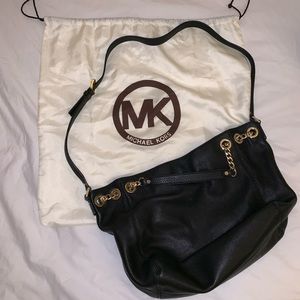 Michael Kors Leather Bucket Bag